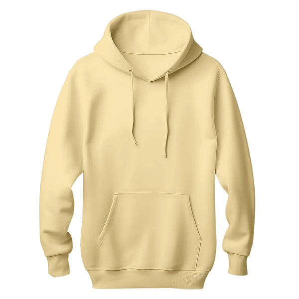 PLAIN BEIGE HOODIE