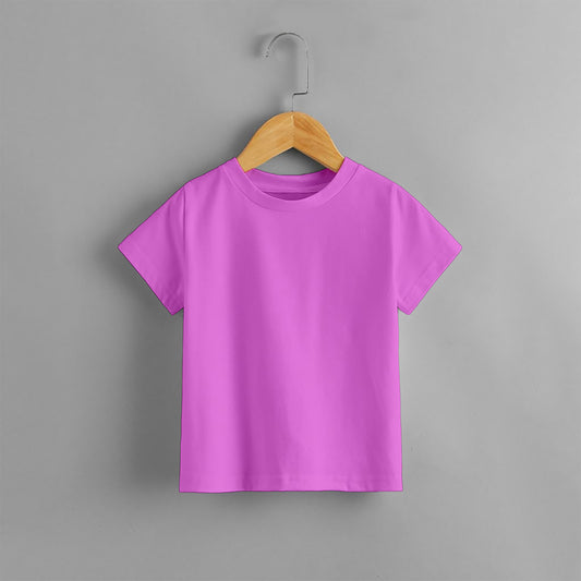 KIDS PLAIN PINK T SHIRT