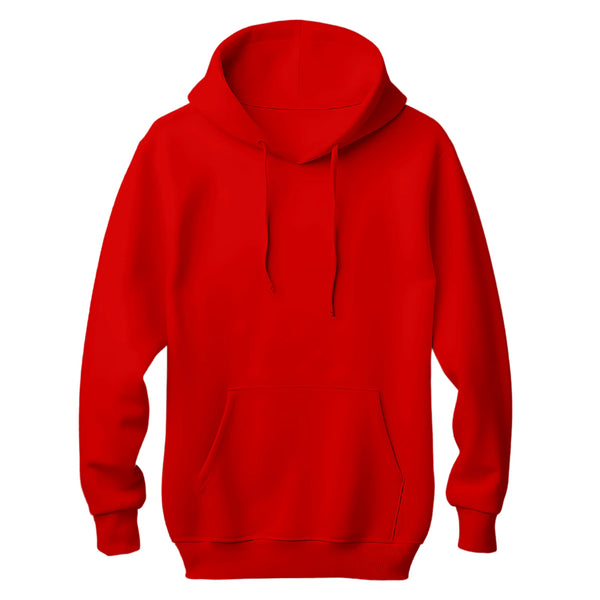 PLAIN RED HOODIE
